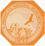 1937 Pinnacles National Monument