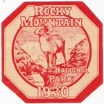 1930 Rocky Mountain National Park