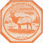 1926 Sequoia National Park