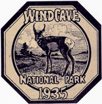 1935 Wind Cave National Park