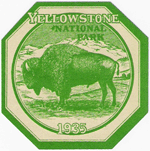 1935 Yellowstone National Park