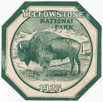 1925 Yellowstone National Park