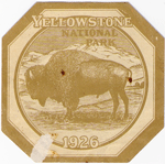 1926 Yellowstone National Park