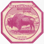 1928 Yellowstone National Park