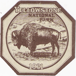 1931 Yellowstone National Park