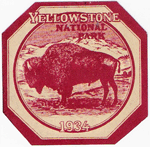 1934 Yellowstone National Park