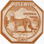 1939 Yosemite National Park