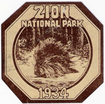 1934 Zion National Park