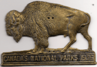 1936 Canadian National Parks Buffalo