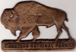 1927 Canadian National Parks Buffalo