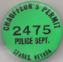 Sparks Nevada Chauffeur's Permit