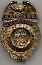 New York Mayor's Chauffeur