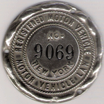 1904 New York Dashboard Disc