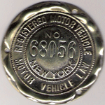 New York Dashboard Disc 70