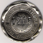 1909 New York Dashboard Disc