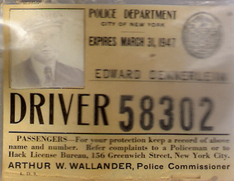 1946/47 New York Matches Badge