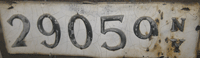 1906 New York License Plate