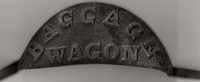 1800s New York Baggage Wagon License