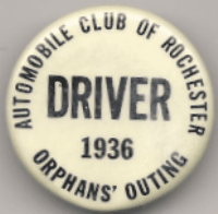 Rochester 1936 Driver Orphans Outing Automobile Club of Rochester