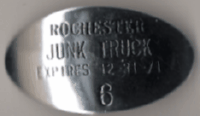 Rochester 1971 Junk Truck