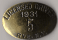 Rye 1931 Licensed Driver