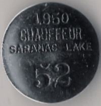 Saranac Lake 1950 Chauffeur