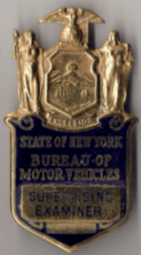 New York Supervising Examiner Bureau of Motor Vehicles