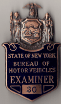New York Examiner Bureau of Motor Vehicles