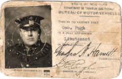 George E. Pugh 1931 Lieutenant