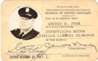 George E. Pugh 1941 Supervising Motor Vehicle License Examiner