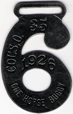 Columbus Ohio 1926 One Horse Buggy