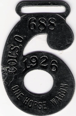 Columbus Ohio 1926 One Horse Wagon