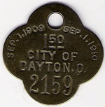 Dayton Ohio 1909/10 One Horse