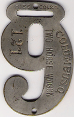 Columbus Ohio 1909 Two Horse Wagon