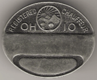 Undated Uncirculated Ohio Registered Chauffeur
