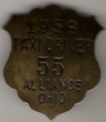 Alliance Ohio 1956 Taxi Driver