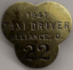 Alliance Ohio 1941 Taxi Driver