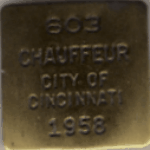 Cincinnati Ohio 1958 Chauffeur