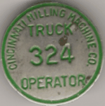 Cincinnati Milling Machine Co. Operator