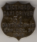Dayton Ohio 1948 Taxi Driver