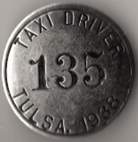 1938 Tulsa Oklahoma Taxi Driver