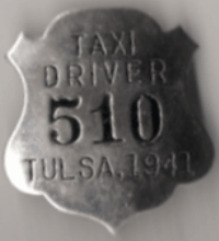 1941 Tulsa Oklahoma Taxi Driver