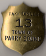 Parry Sound Ontario Taxi Driver