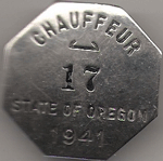 1941 Oregon Chauffeur