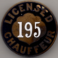 1903 Portland Oregon Licensed Chauffeur