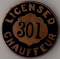 1904 Portland Oregon Licensed Chauffeur