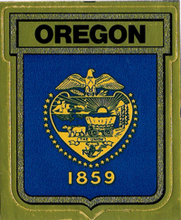 Oregon Windshield Sticker