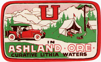 U in Ashland Oregon Curative Lithia Waters