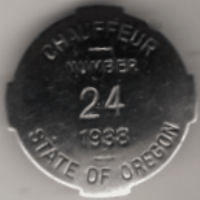 1938 Oregon Chauffeur