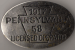 1917 Pennsylvania Licensed Operator